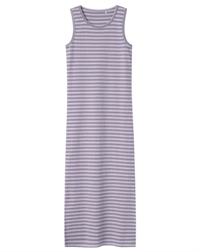 Name It - NKFSuraja Maxi Kjole - Lavender Fog